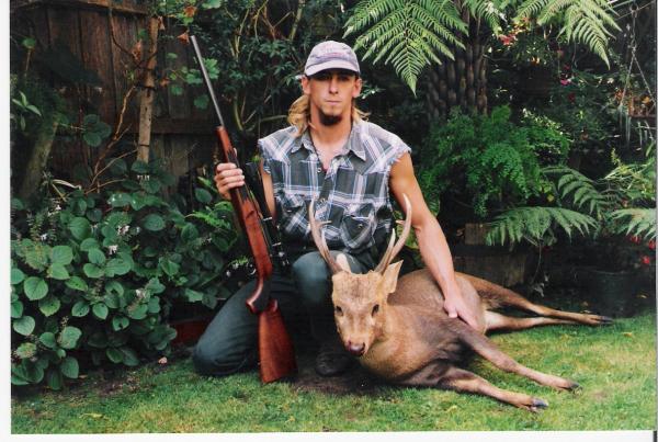 A good Hog Deer Stag taken by me 12 years ago.
Rifle is a .222 rem Sako Heavy Barrel.