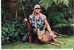 A good Hog Deer Stag taken by me 12 years ago. 
Rifle is a .222 rem Sako Heavy Barrel.