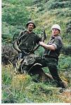 An old friend and our guide with 14 point Red Stag taken by friend South Island of New Zealand.