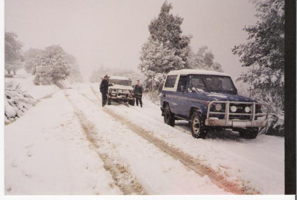 Lots of Snow.