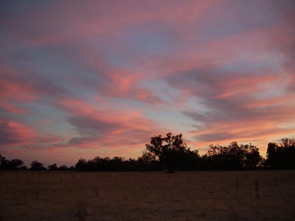 Sunset in New South Wales