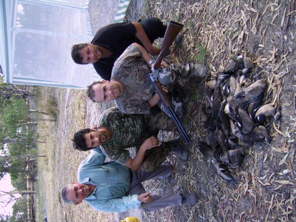 Some of the guys with Ducks.